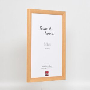 Efecto Marco de madera Top N abedul 40x50 cm cristal acrílico