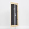Efecto marco de madera maciza Perfil 30 blanco 40x50 cm cristal antirreflejos