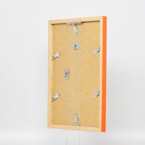 Marco de madera Top Cube 40x50 cm naranja cristal de museo