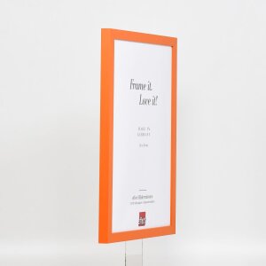 Marco de madera Top Cube 40x50 cm naranja cristal de museo