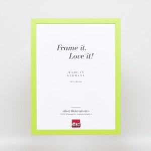 Marco de madera Top Cube 40x60 cm verde cristal normal