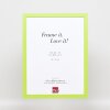 Marco de madera Top Cube 40x60 cm verde cristal normal