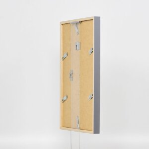 Efecto marco de madera perfil 35 antracita 40x60 cm cristal normal + separador