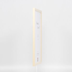 Efecto Marco de madera Perfil 89 blanco 42x59,4 cm Cristal normal