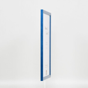 Efecto Marco de madera Perfil 89 azul 42x59,4 cm Cristal normal