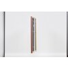 Efecto marco de madera perfil 38 marrón 42x59,4 cm cristal antirreflejo