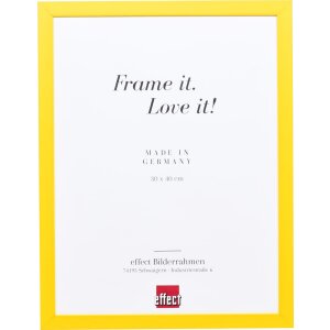 Marco de madera Top Cube 42x59,4 cm cristal amarillo...