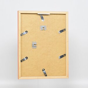 Marco de madera Top Cube 42x59,4 cm naranja Cristal antirreflejo