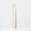 Efecto marco de madera perfil 35 marrón claro 42x59,4 cm cristal antirreflejos