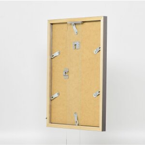 Marco de madera Top Cube 42x59,4 cm cristal antirreflejos platino