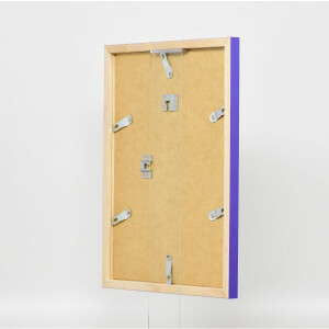 Marco de madera Top Cube 42x59,4 cm cristal acrílico violeta