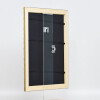 Efecto marco de madera perfil 94 oro 42x59,4 cm cristal normal