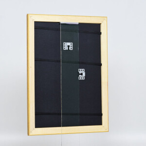 Efecto Madera Marco Barroco Perfil 37 oro antiguo 42x59,4 cm Cristal acrílico