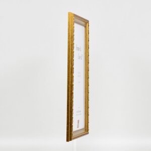Efecto Madera Marco Barroco Perfil 37 oro antiguo 42x59,4 cm Cristal acrílico