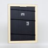 Efecto marco de madera perfil 94 oro 42x59,4 cm cristal acrílico