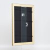 Efecto marco de madera perfil 94 oro 42x59,4 cm cristal acrílico