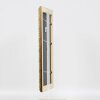 Efecto marco de madera perfil 94 oro 42x59,4 cm cristal acrílico