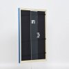 Efecto Marco de madera Perfil 89 azul 42x59,4 cm Vidrio de museo
