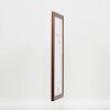 Efecto marco de madera perfil 2210 marrón oscuro 45x60 cm cristal normal