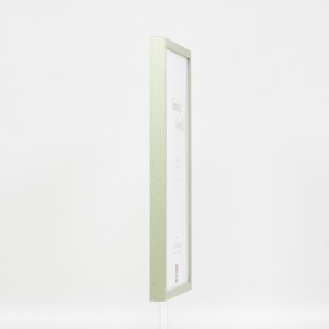 Efecto Marco de madera Perfil 35 verde 45x60 cm Cristal normal