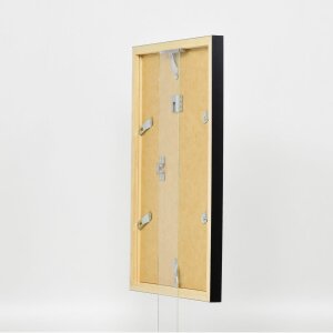 Marco de madera Top Cube 45x60 cm negro cristal normal
