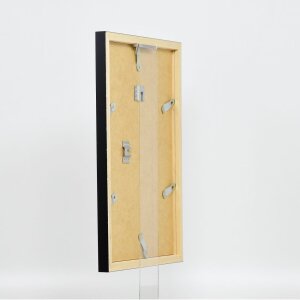 Marco de madera Top Cube 45x60 cm negro cristal normal