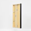 Efecto marco de madera perfil 35 negro 45x60 cm cristal antirreflejo