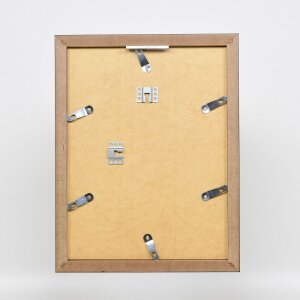 Efecto Marco 2310 plata alto brillo 45x60 cm cristal normal