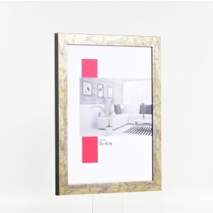 Efecto marco 2310 plata antigua 45x60 cm cristal normal