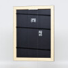 Efecto marco de madera perfil 94 oro 45x60 cm cristal normal