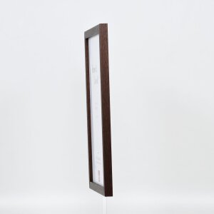 Efecto marco de madera perfil 33 wenge 45x60 cm cristal acrílico