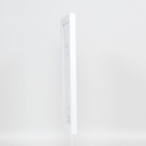 Efecto Marco de madera Top N blanco 45x60 cm Cristal acrílico