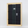 Efecto marco de madera perfil 94 plata 45x60 cm cristal acrílico