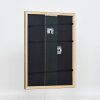 Efecto marco de madera perfil 2070 cristal acrílico 45x60 cm oro