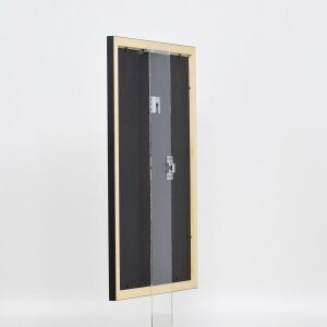 Efecto marco de madera perfil 2210 negro 45x60 cm cristal de museo