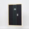 Efecto marco de madera perfil 2210 blanco 45x60 cm cristal de museo