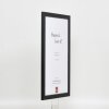 Efecto marco de madera perfil 2210 negro 45x80 cm cristal normal