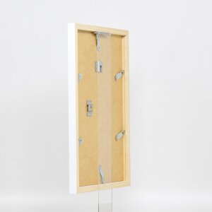 Marco de madera Top Cube 45x80 cm cristal blanco antirreflejo