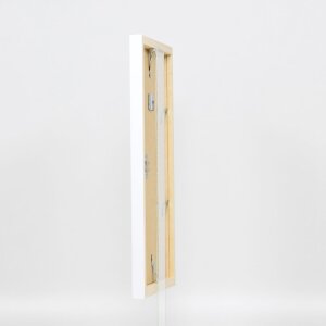 Marco de madera Top Cube 45x80 cm cristal blanco antirreflejo