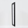 Efecto marco de madera perfil 94 negro 45x80 cm cristal antirreflejos