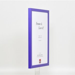 Marco de madera Top Cube 45x80 cm cristal de museo morado