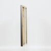 Marco de madera Top Cube 50x100 cm cristal platino antirreflejo