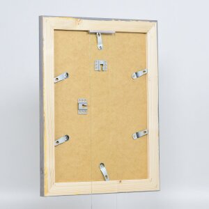 Portarretratos efecto madera maciza 2240 gris 50x100 cm cristal normal