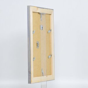 Portarretratos efecto madera maciza 2240 gris 50x100 cm cristal normal