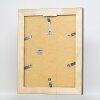 Efecto marco de madera maciza perfil 28 oro 50x100 cm cristal antirreflejos