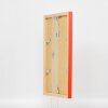 Marco de madera Top Cube 50x50 cm rojo Cristal antirreflejo