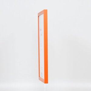 Marco de madera Top Cube 50x50 cm cristal acrílico naranja