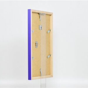 Marco de madera Top Cube 50x50 cm cristal acrílico violeta