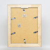 Efecto marco de madera maciza perfil 28 oro 50x50 cm cristal acrílico