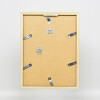 Marco de madera Top Cube 50x50 cm cristal de museo platino